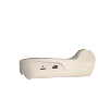 Image of Seat Back Recliner Adjustment Mechanism Cover. Seat Frame Trim Panel (Left, Front, Outer, IVORY). A... image